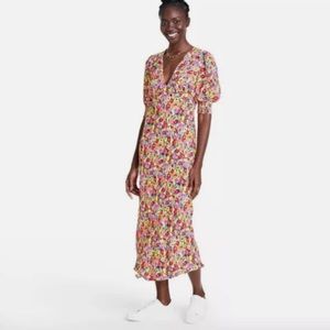 RIXO | Dresses | Rixo For Target Nwot Floral Maxi Dress Puff Sleeve Size  618 | Poshmark